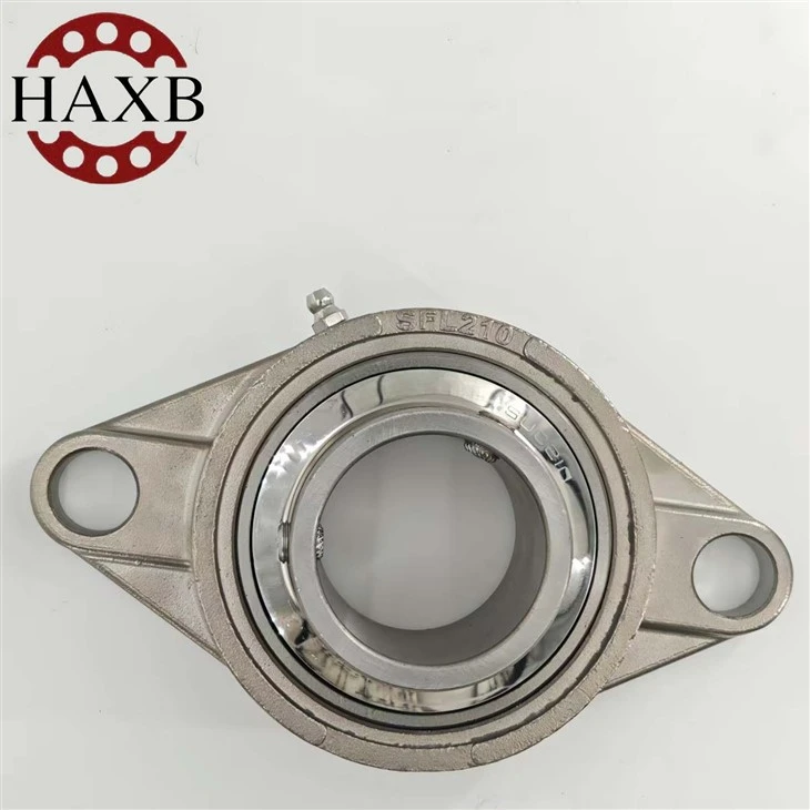 SS UCFL210 Insert Bearing With Stainless Steel Housing high quality